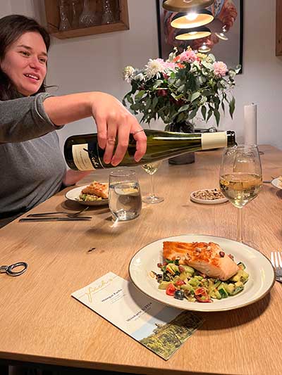 Gewürztraminer süß einschenken, Kundenfoto Gewürztraminer süß einschenken, Kundenfoto