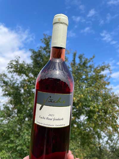 Fuchs Rosé feinherb, Kundenfoto Fuchs Rosé feinherb, Kundenfoto