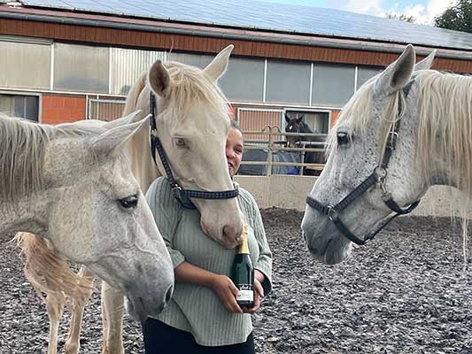 Kundin mit Versecco Kundin mit Versecco