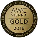 Goldmedaille beim internationalen Weinwettbewerb AWC Vienna 2016