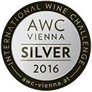 Silbermedaille beim internationalen Weinwettbewerb AWC Vienna 2016