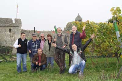 The team of the Fuchs Wine Estate