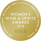 Goldmedaille beim Women’s Wine & Spirits Award 2018