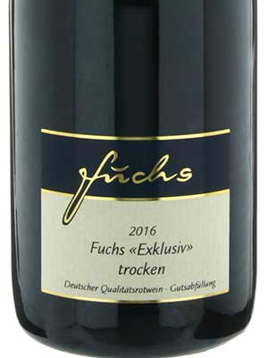 Rotwein-Cuvée Fuchs «Exklusiv» trocken