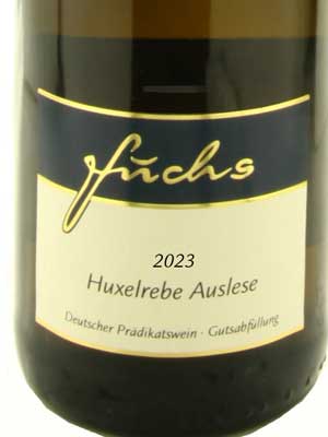 Huxelrebe Auslese edelsüß