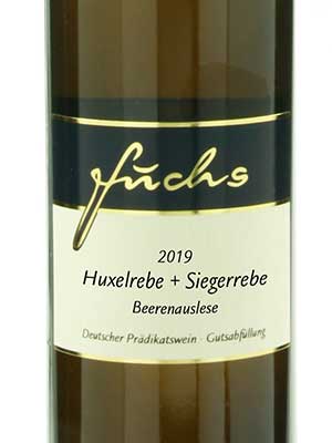 Huxelrebe + Siegerrebe Beerenauslese edelsüß