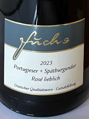 Portugieser + Spätburgunder Rosé lieblich